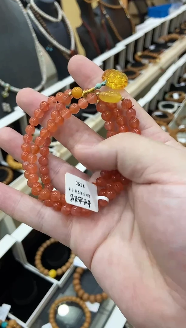 核桃手串/手链天然南H设计款长串