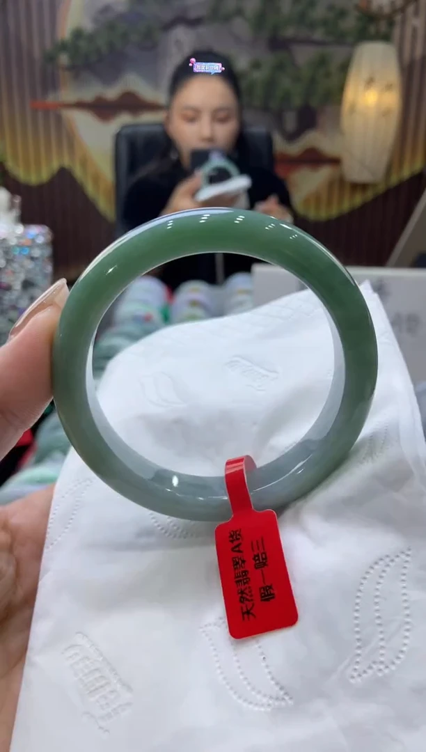 未镶嵌手镯翡翠00006633