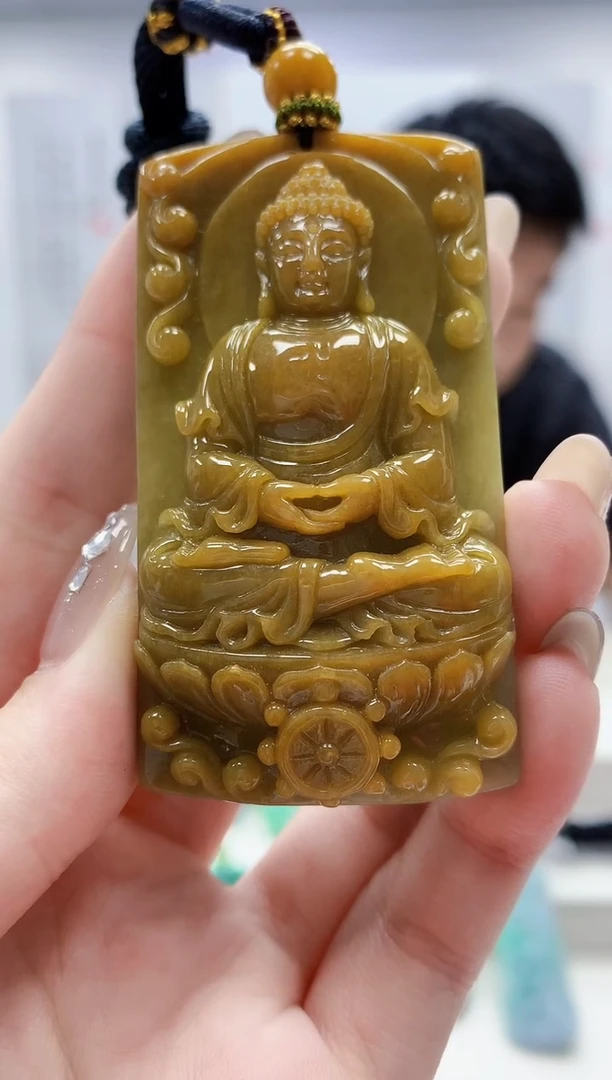 未镶嵌定制翡翠5028jw-毛货挂件154