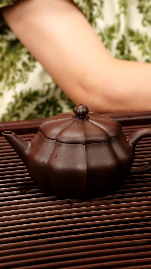 茶壶紫砂駱*文宜兴紫砂壶