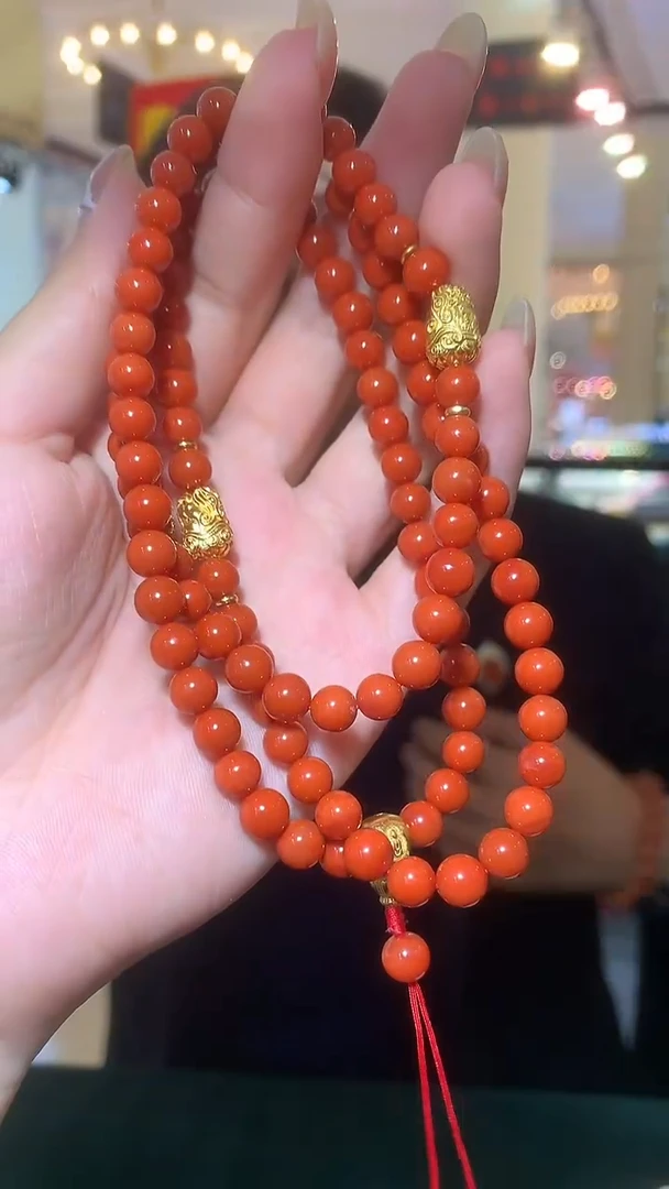 颈饰未镶嵌南红玛瑙【宝石世家严选】