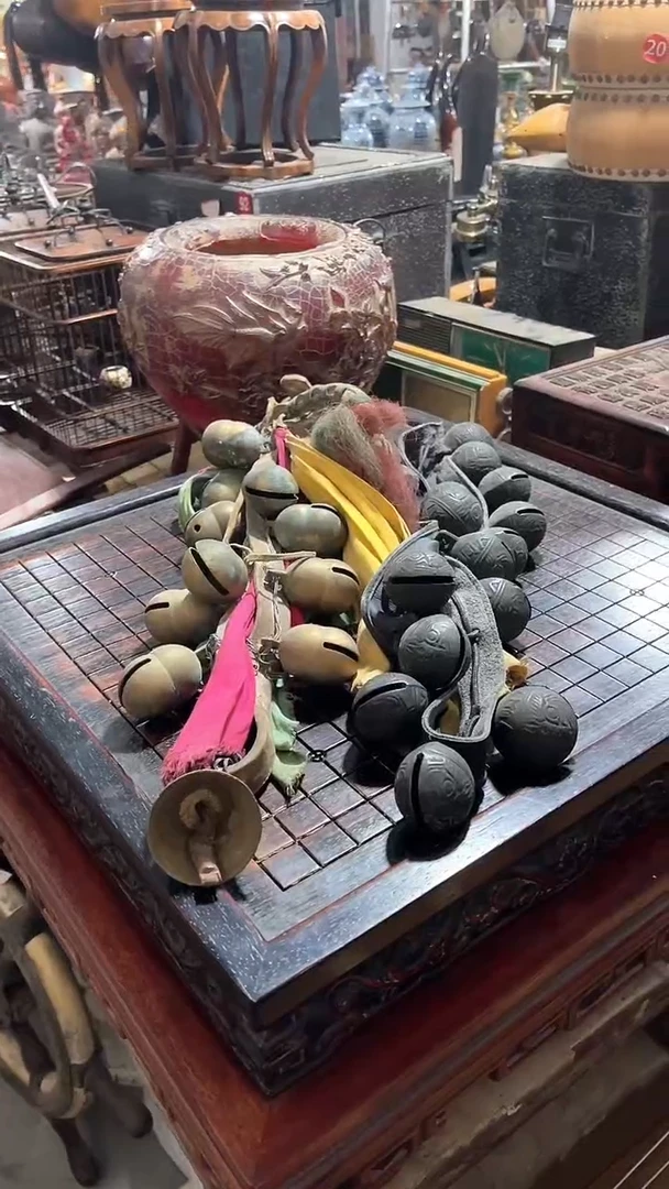 铜串铃铛复古怀旧民间收藏