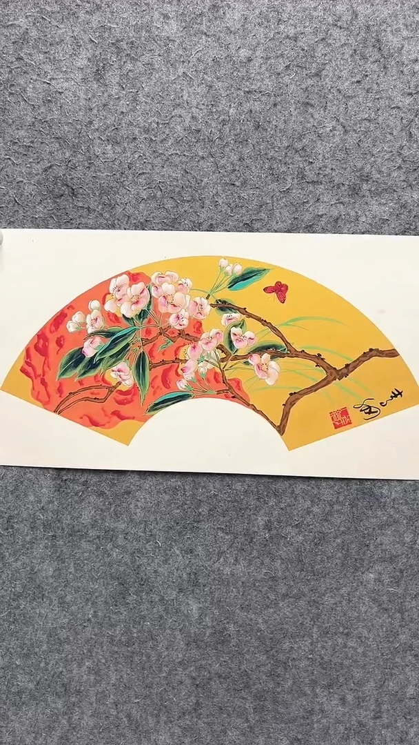 国画李纲-2平尺-花鸟国画