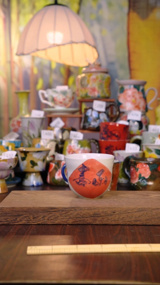 摆件泥垚手作 景德镇手工手绘器物