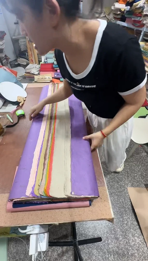 六尺50张褚皮十色光板