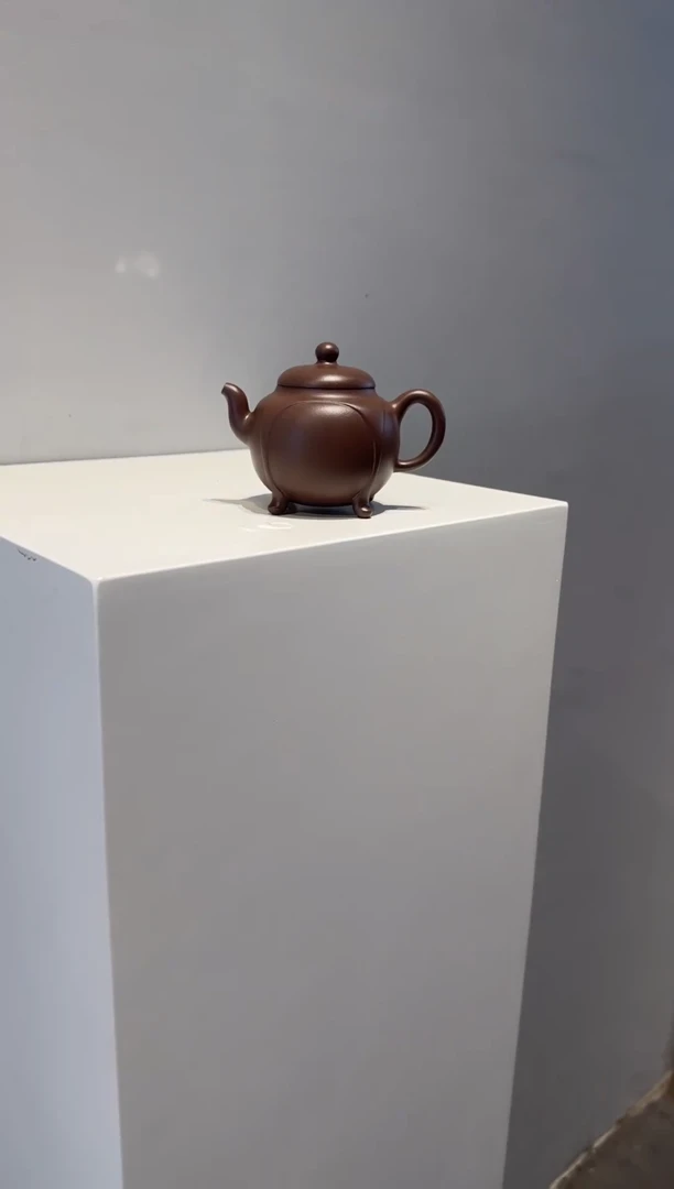 茶壶紫砂谭*鼎盛四方 圆