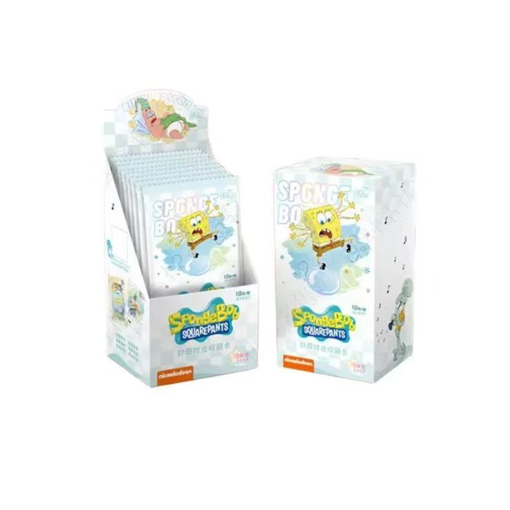 卡游【平拆/叠叠/镭射票】海绵宝宝-特典包-第1/2弹-收藏卡