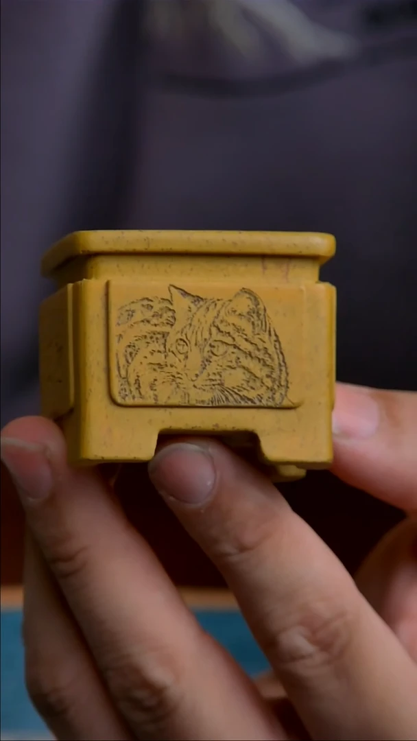 【闪购商品】紫砂花盆3.8*3.2内径尺寸