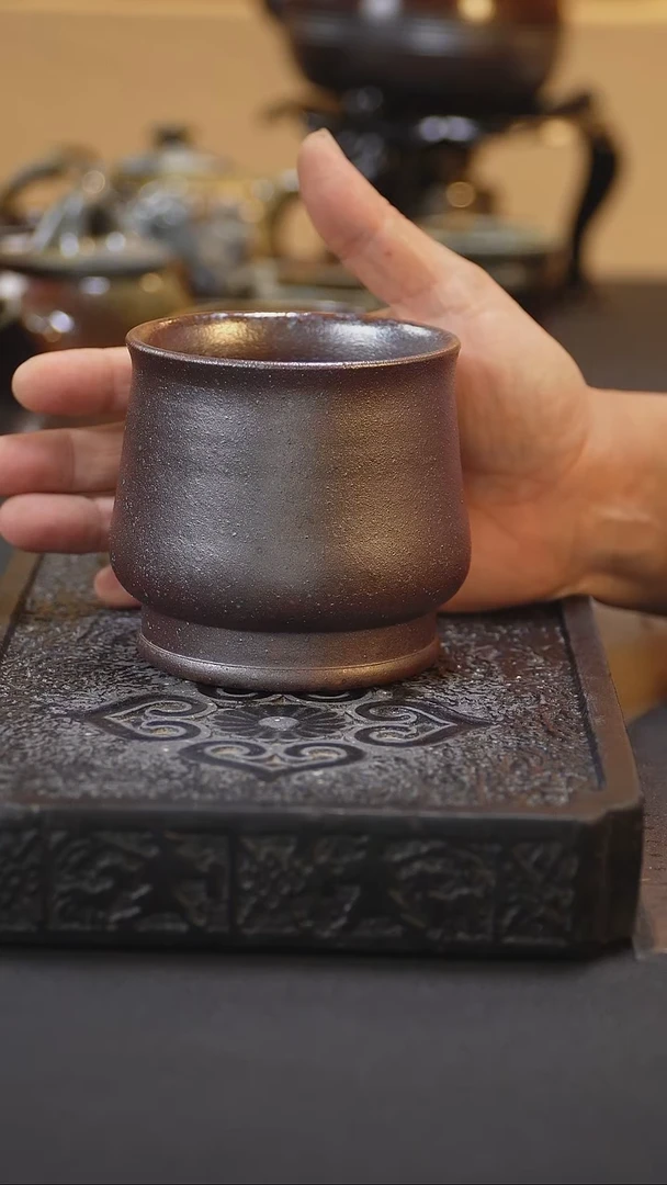 紫砂柴烧纯自然柴烧