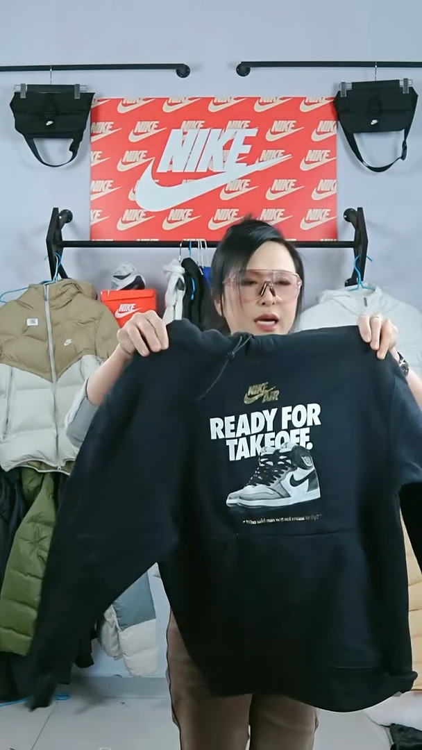 4089闪购编码Nike/Jordan运动衣以直播间过款为准尺码M