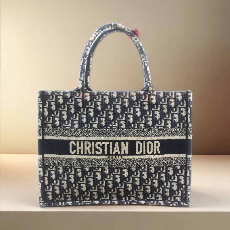 95新 DIOR/迪奥 81669B 老花book tote中号手提包