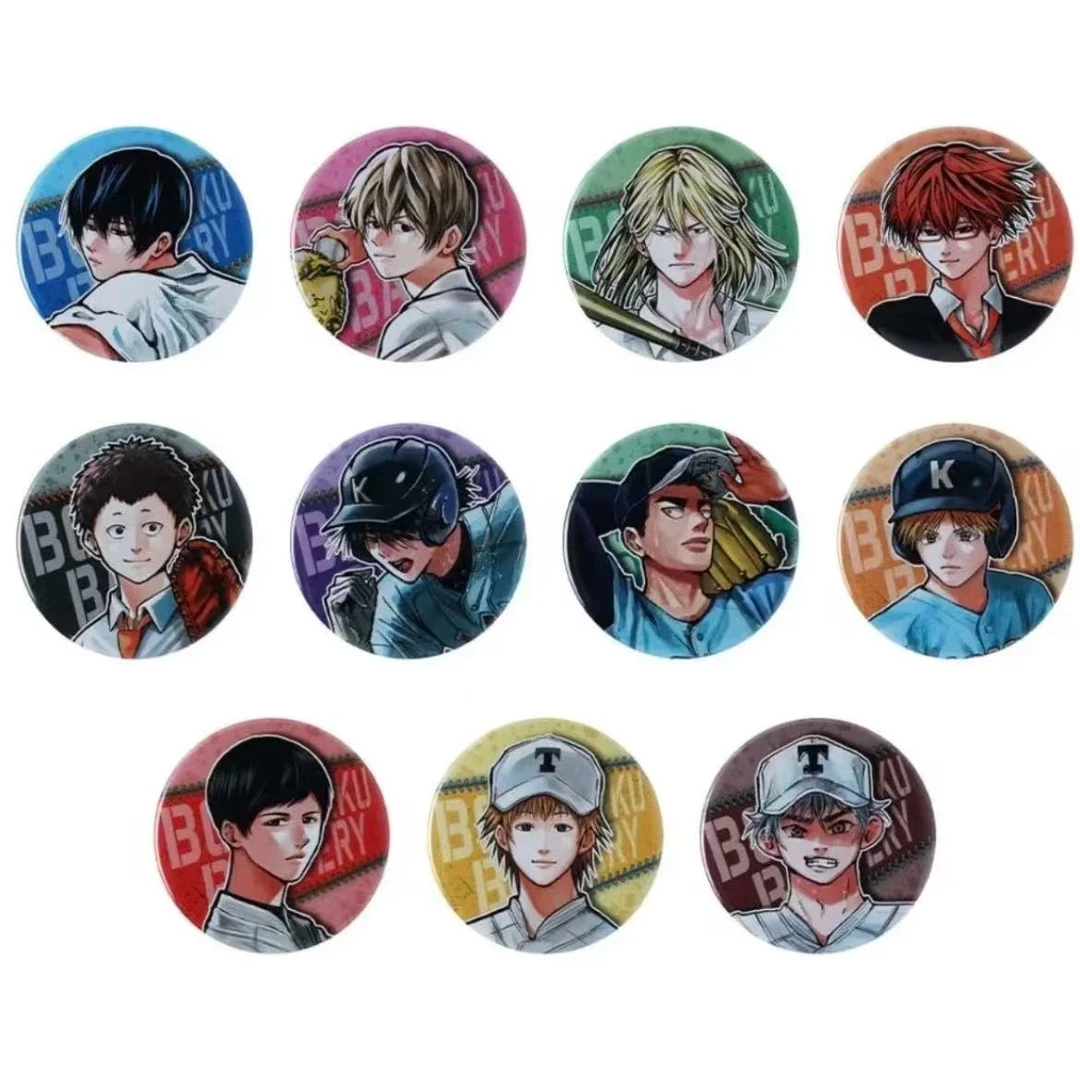 【小北谷店】失忆投捕忘八JS十周年吧唧徽章，下单默认待拆！