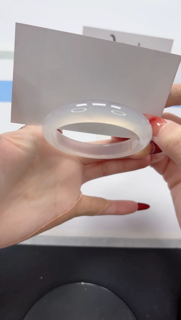 【闪购商品】石英质玉手镯未镶嵌A65-54.2