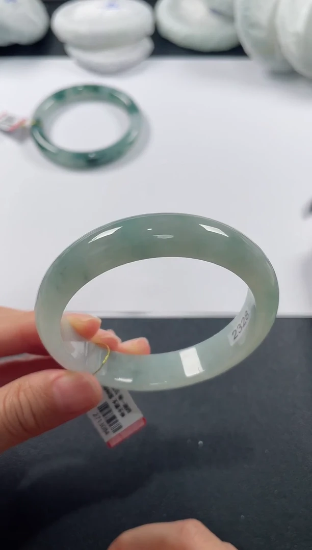 未镶嵌手镯翡翠基地发货H 0647 54+