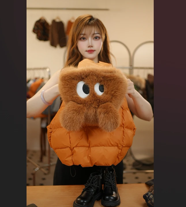 【大眼仔】2026秋冬新品萌娃穿搭潮流加厚男女童棉服外套25285