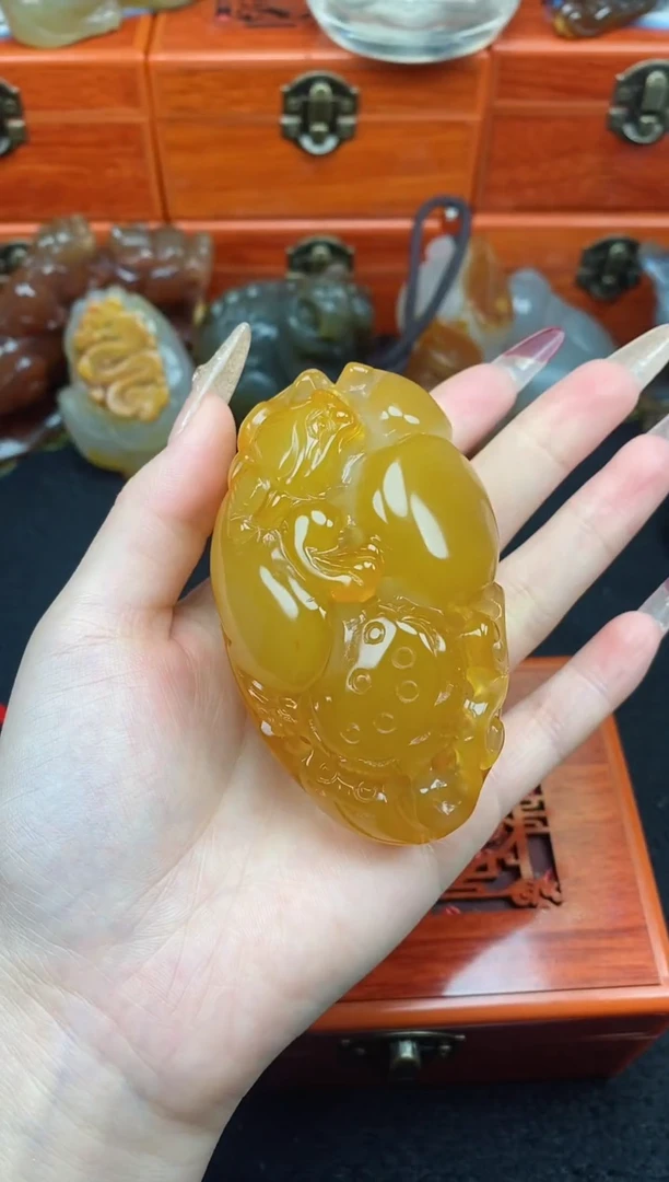 挂件玛瑙/玉髓未镶嵌用****00