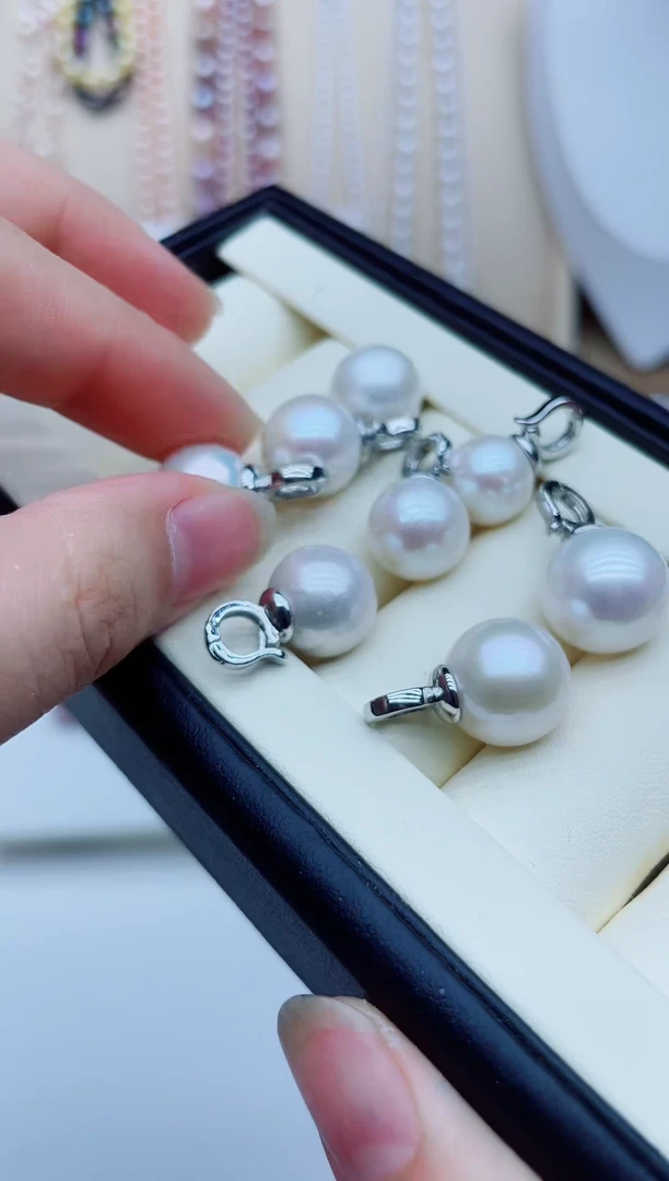 淡水珍珠未镶嵌颈饰吊坠多样性发其一