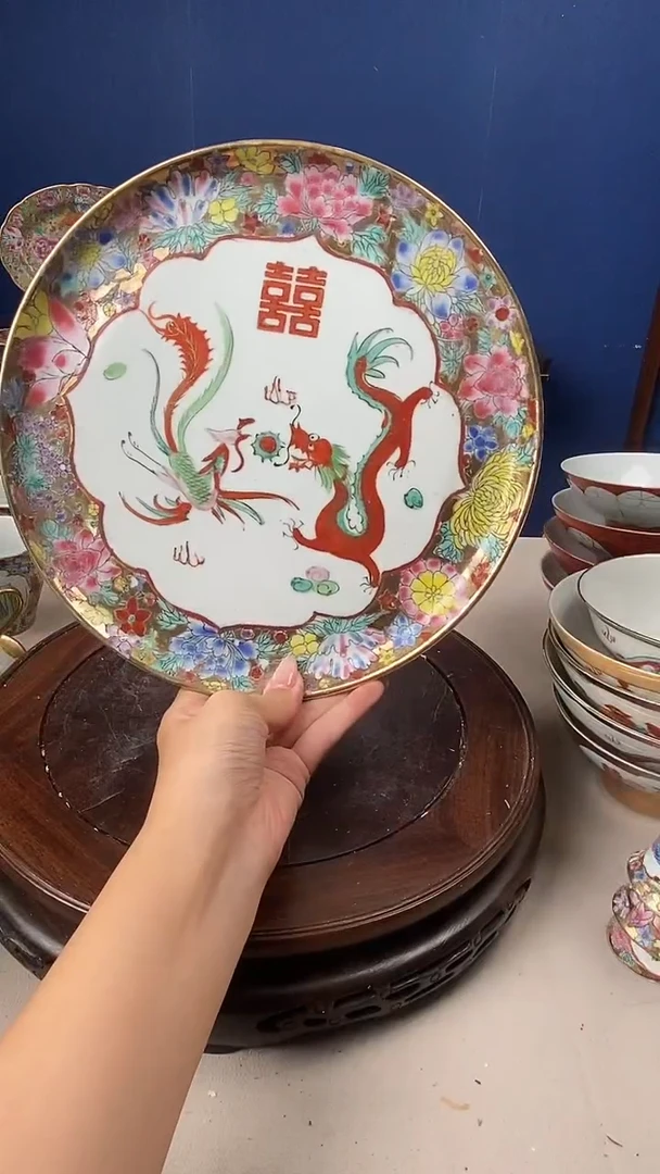 摆件微瑕景德镇厂瓷摆件单件