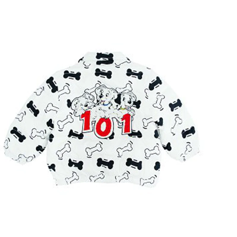 【T0373】专柜正品剪标，女童&趣味纹样休闲羽绒服F5ACM4121