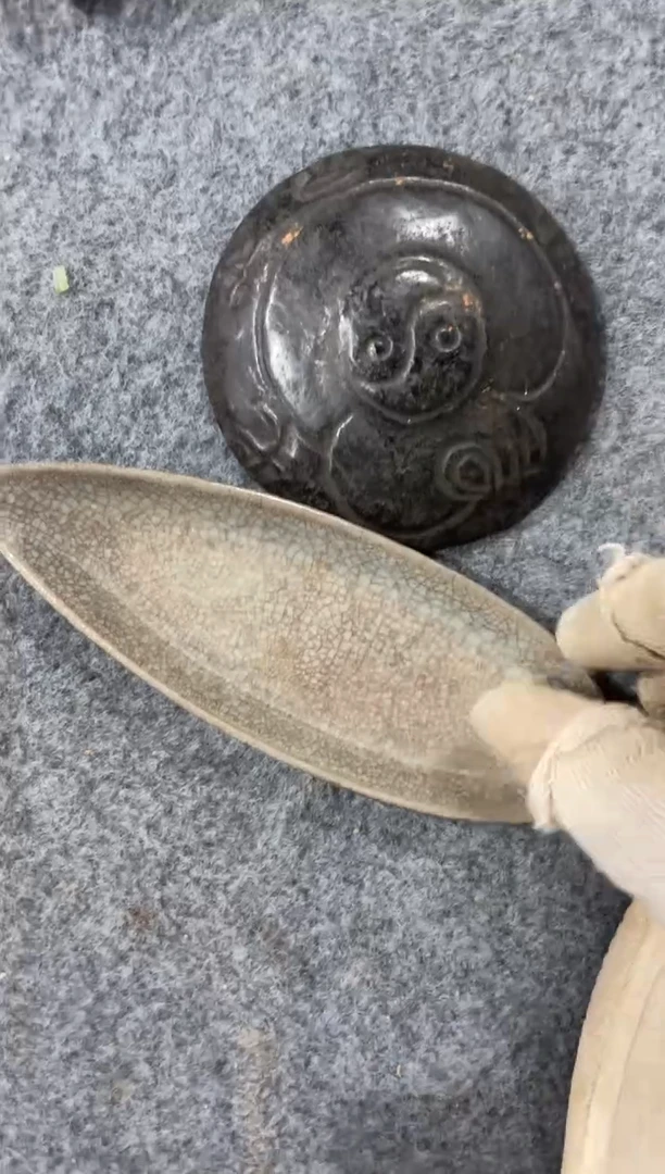 瓷片手工，手绘，陶瓷