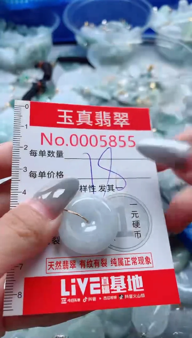 吊坠(不含链)未镶嵌翡翠5855