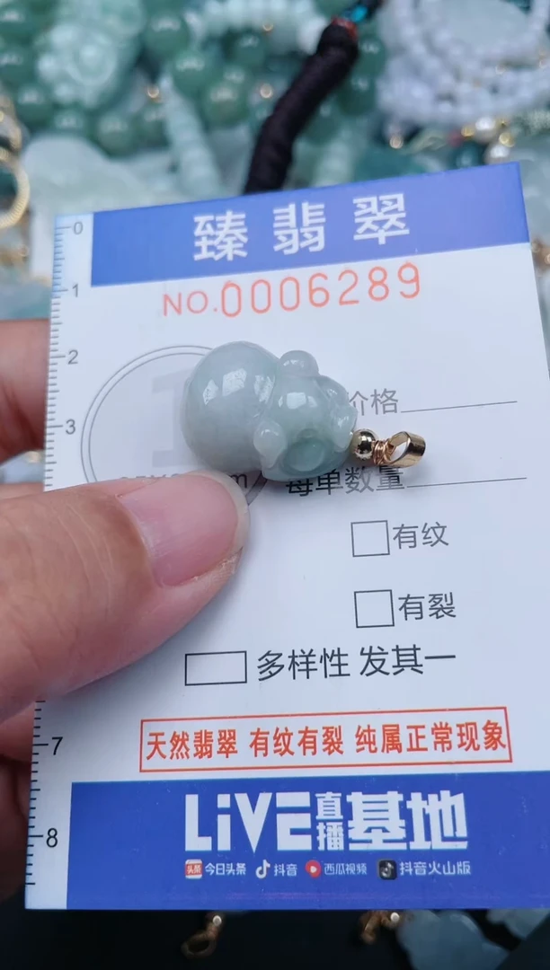 颈饰未镶嵌翡翠.0006289