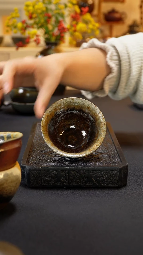 茶壶紫砂纯自然柴烧