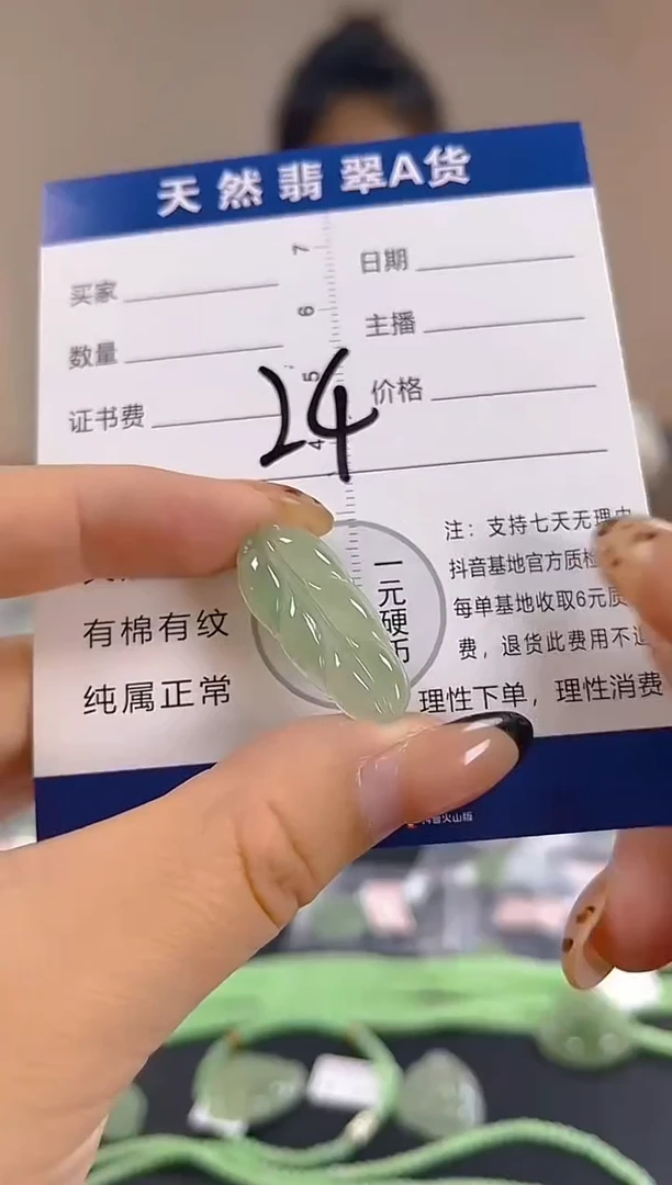 颈饰未镶嵌翡翠纯天然缅甸翡翠A货