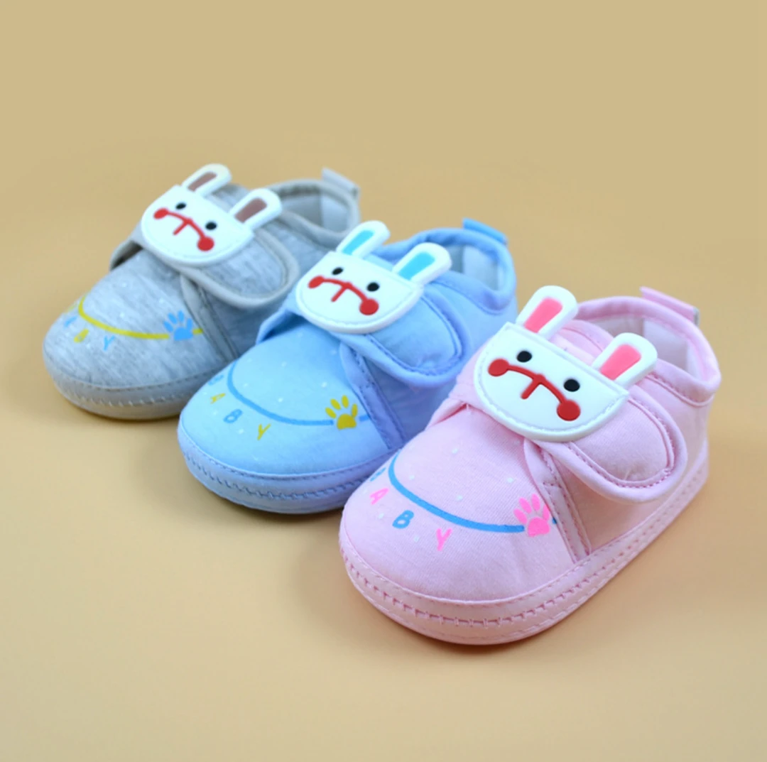 （扣号链接）卡通动漫婴儿鞋春秋季透气防踢女防滑学步鞋极简风