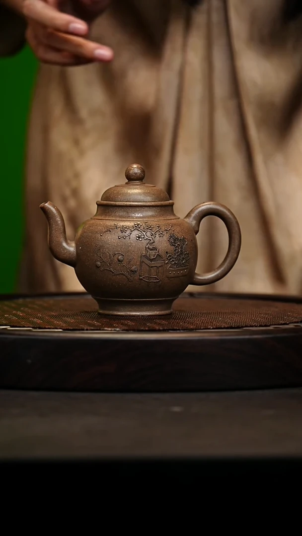 宜兴原矿高端紫砂 明清老段泥300cc