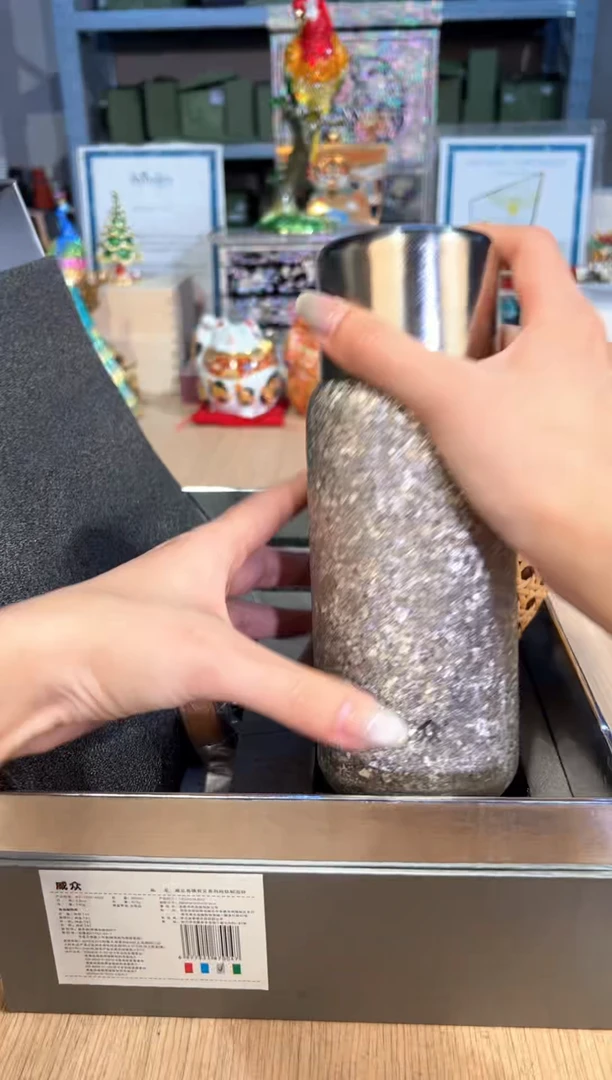 【闪购商品】杯48威众有情有义（450ml）编织银