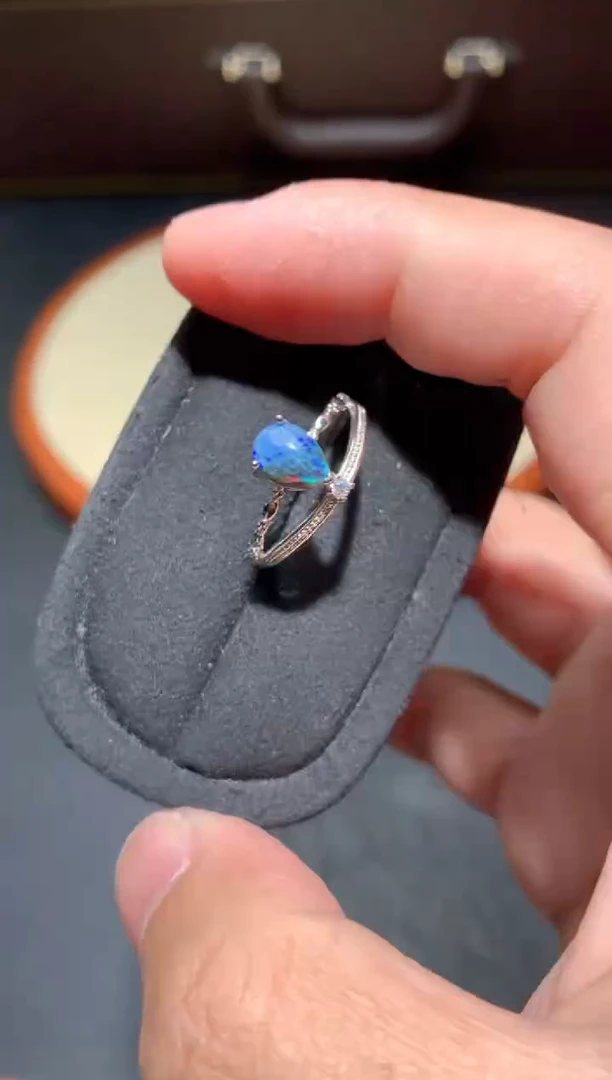 未镶嵌欧泊戒指Y43