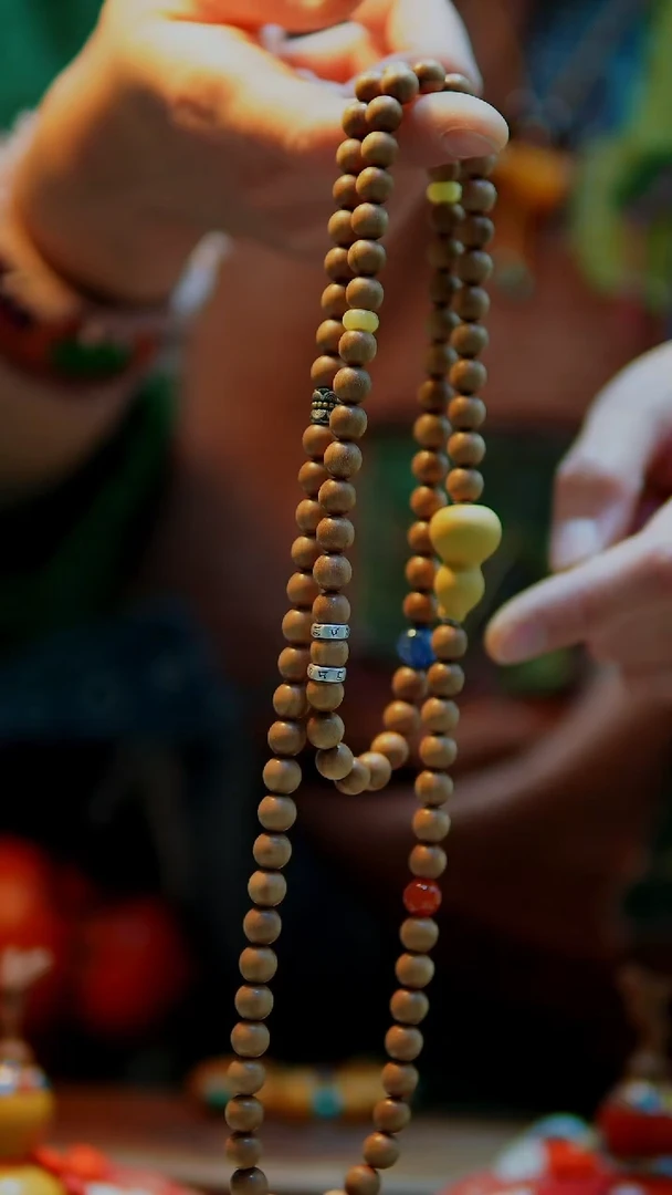 0.8尺寸五A级老山檀手链【路师傅原创手作天然葫芦】