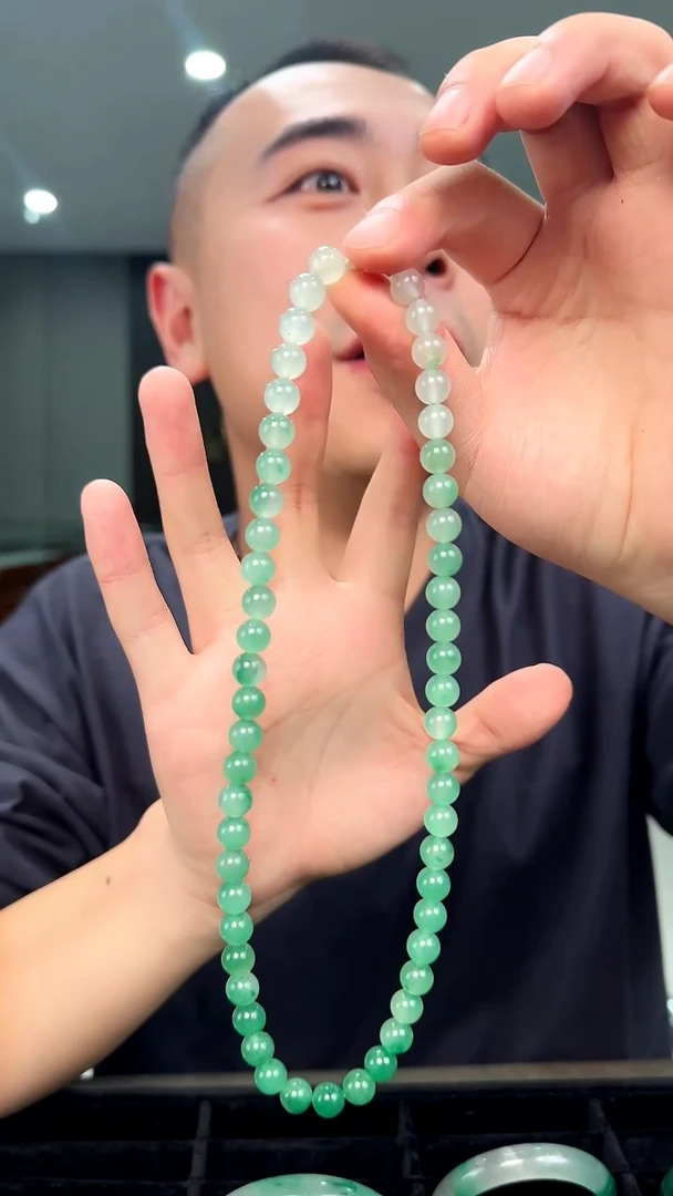 颈饰银S925镶嵌石英质玉卡6精品妈妈链