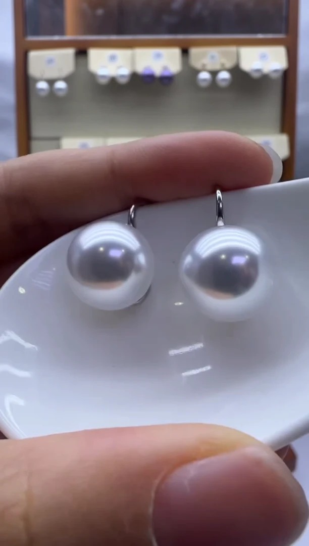 未镶嵌耳饰淡水珍珠2