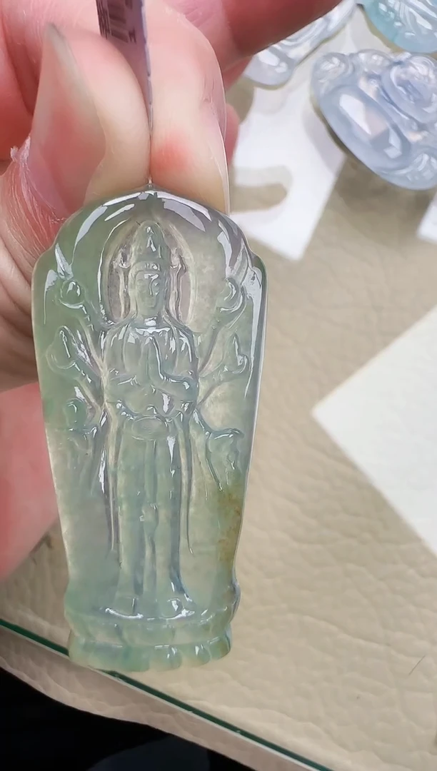 颈饰未镶嵌翡翠缅甸翡翠a货