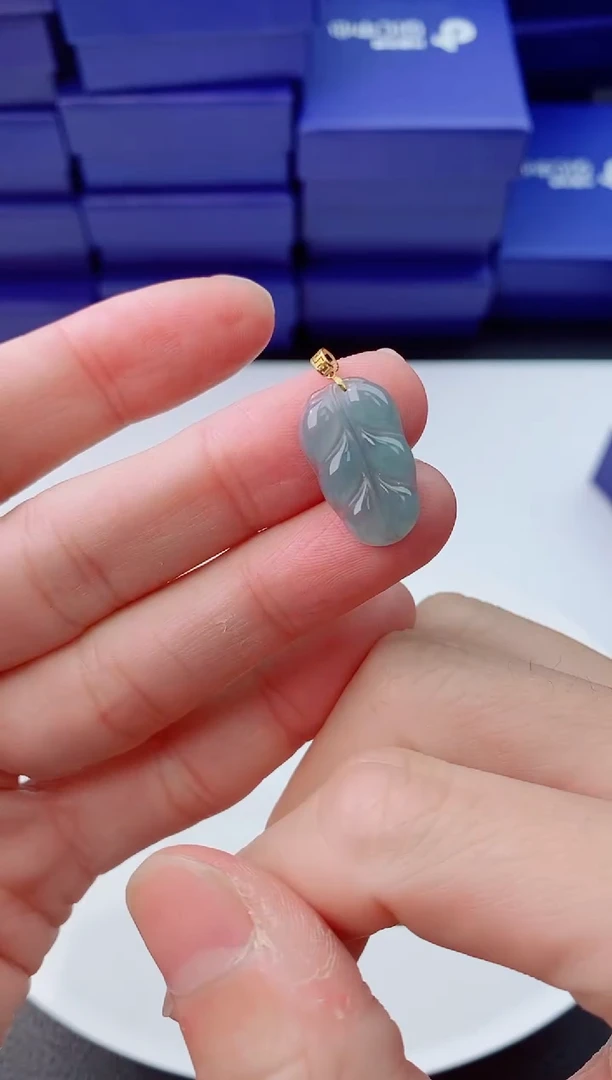 【闪购商品】翡翠颈饰18K金镶嵌