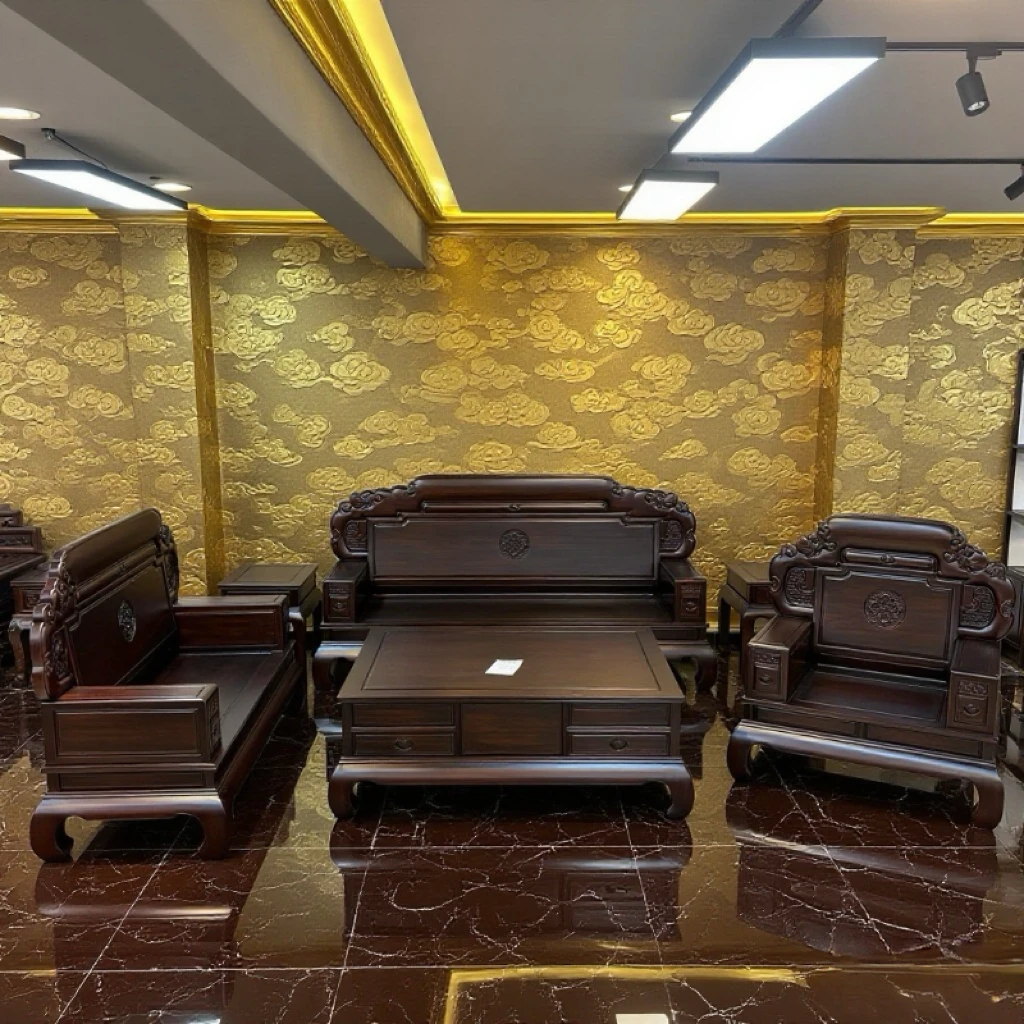 富贵沙发客厅古典单人双人三人成套别墅家具雕花方几简约家用