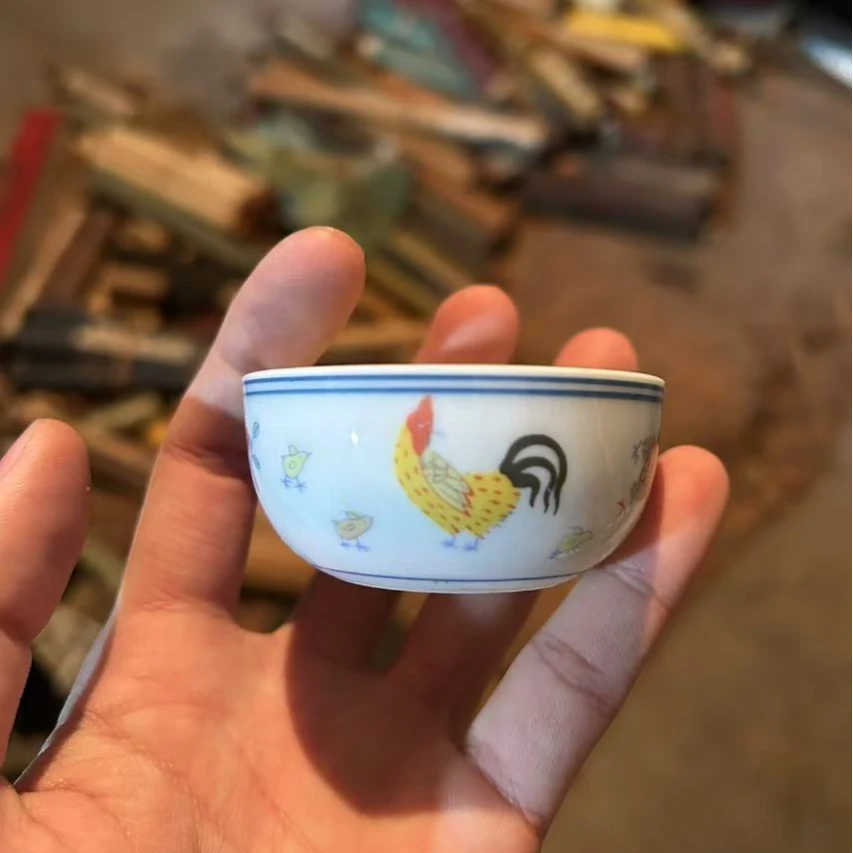 鸡冠杯主人杯高端茶具