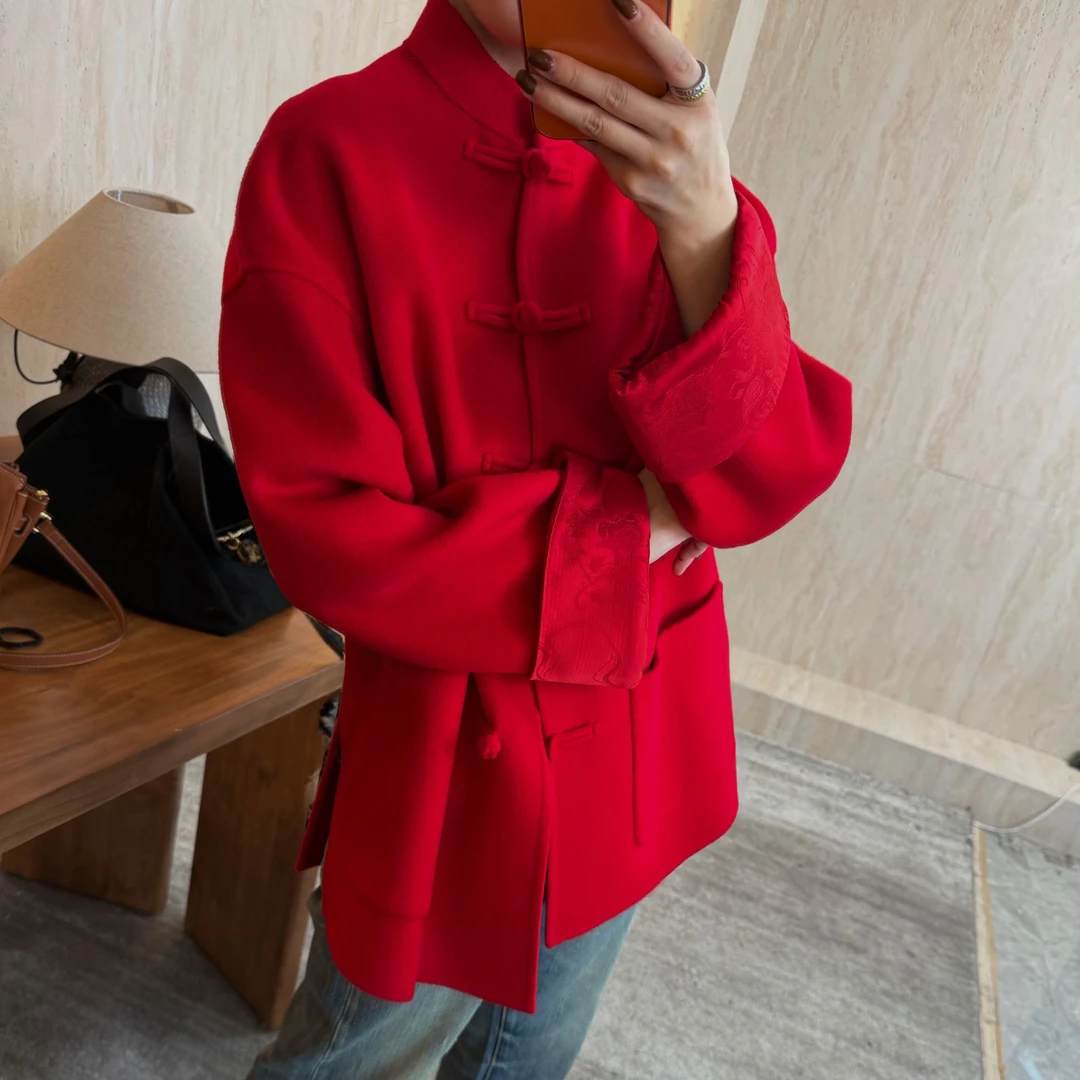 【CHUMINGMING】《节日红》唐装外套AAMU251363