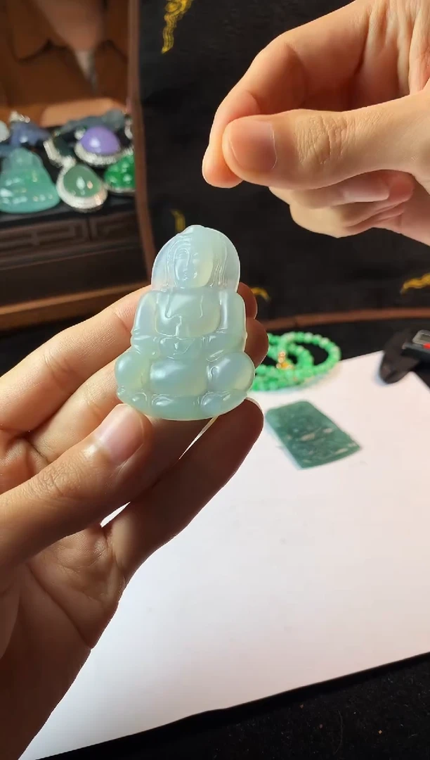 未镶嵌定制翡翠毛货不退不换