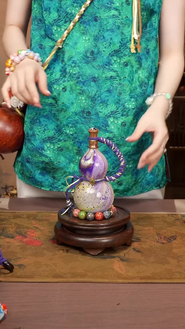 152易林高端工艺大漆酒葫芦--98