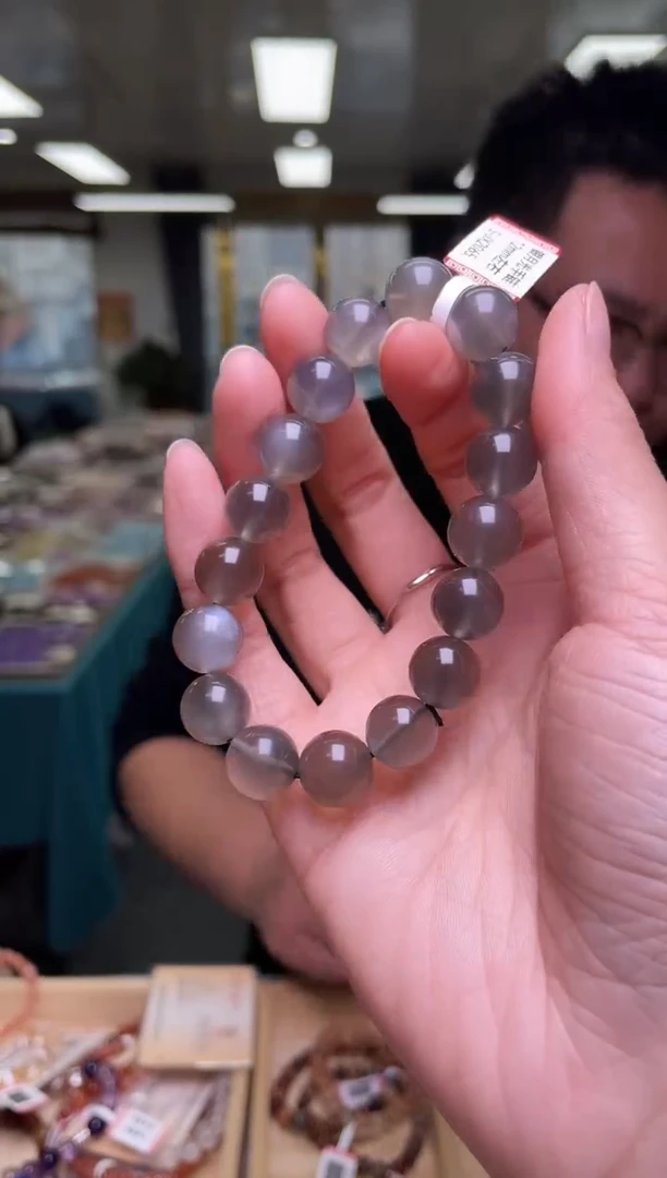 未镶嵌手链月光石12±/x-377【