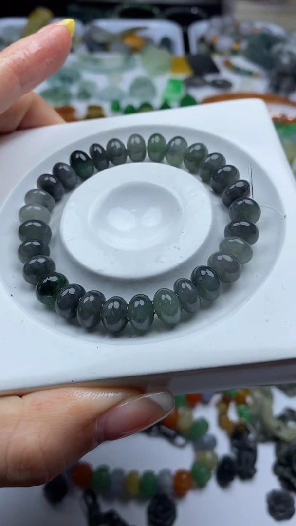 定制翡翠未镶嵌毛货定制不退不换