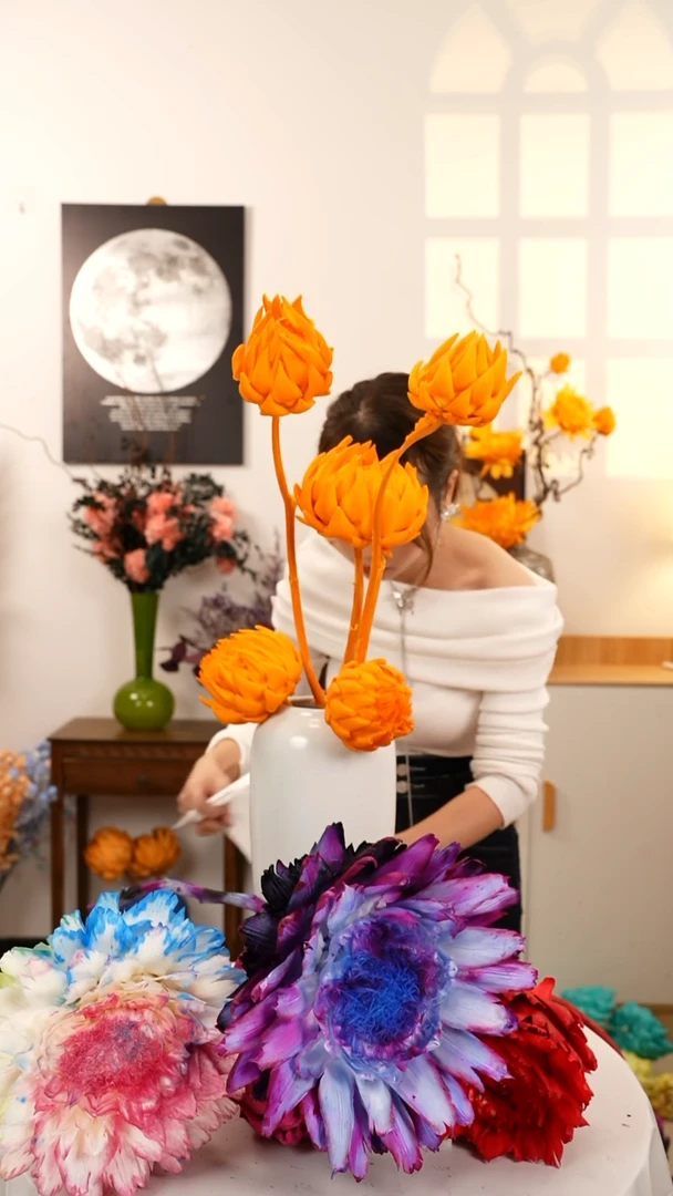 永生花  霸王花  A25