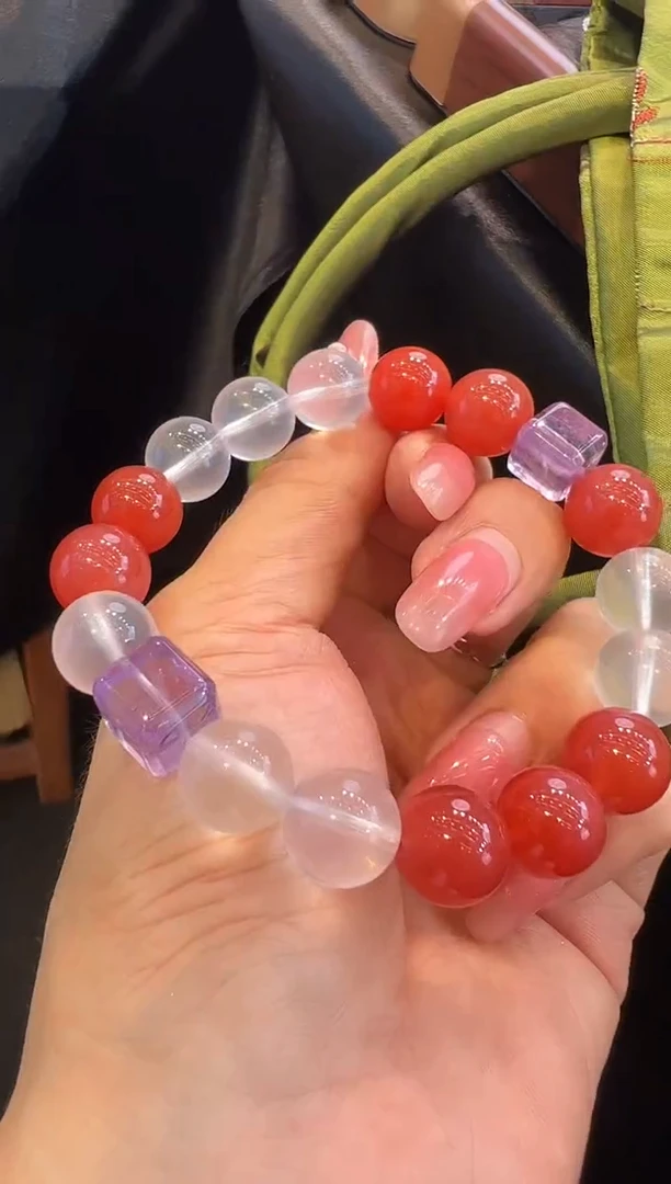 水晶手链未镶嵌手串