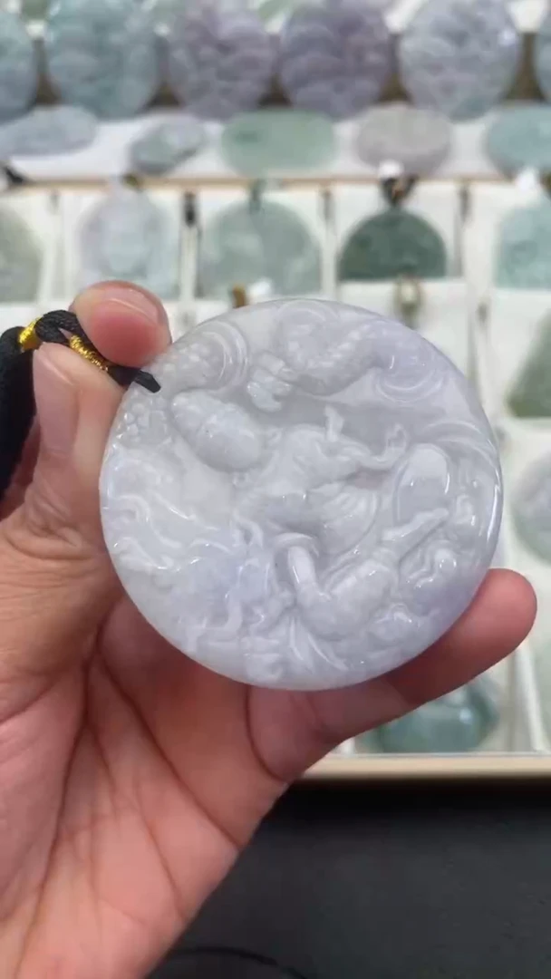 颈饰未镶嵌翡翠天然缅甸翡翠A货180