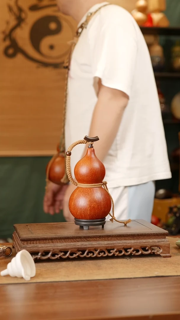 54号精品天然大漆酒葫芦一物一拍~