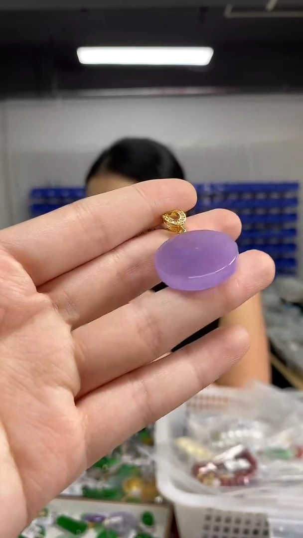 颈饰未镶嵌翡翠闪购链接   多样性发其一颜色微差·