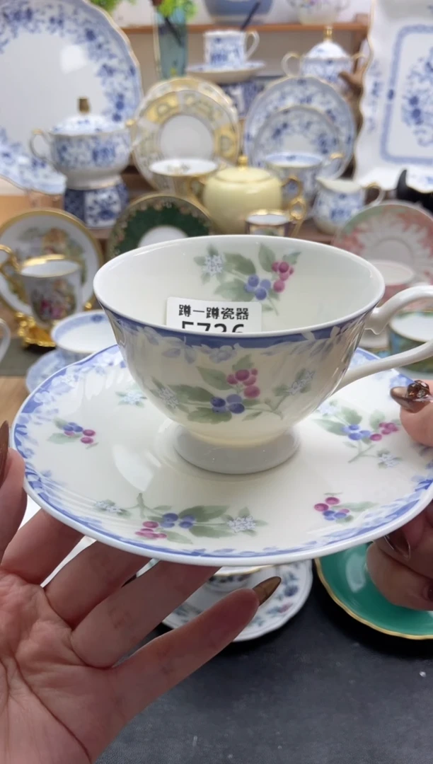 瓷片花*736谨慎参拍，防伪帖撕毁无售后